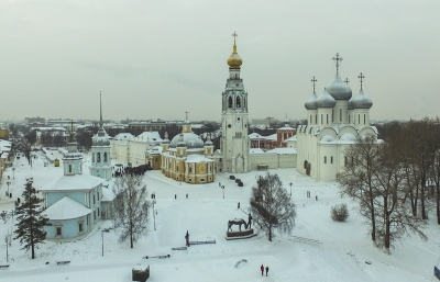 В Вологде среди зимы запели Пасху