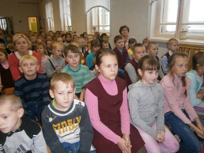 Состоялась встреча прихода Князь-Владимирского храма с младшими школьниками города Красавино