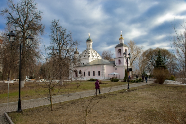 В субботу третьей седмицы Великого поста, накануне Крестопоклонной Недели, митрополит Игнатий совершил всенощное бдение в Троицком храме в Хорошеве