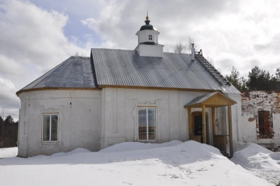 Епископ Флавиан посетил восстановленную Воскресенскую Лупсарскую церковь села Воскресенское Вашкинского района