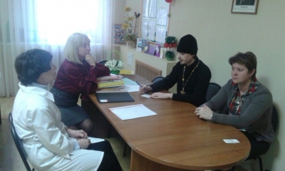 Заместитель руководителя социального отдела епархии посетил детский сад «Хрусталик»