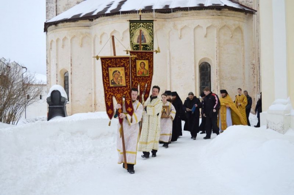 В Кирилло-Белозерском монастыре отпраздновали день памяти преподобного Иакова Кирилловского