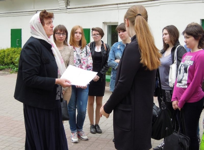Студенты Череповецкого государственного университета посетили Воскресенский собор