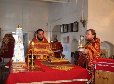 В Прокопиевском соборе Великого Устюга встретили Светлое Христово Воскресение