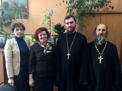 Руководители двух отделов Вологодской епархии совершили рабочую поездку в город Сокол
