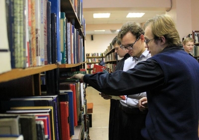 Студенты семинарии посетили с экскурсией Вологодскую областную универсальную научную библиотеку им. И.В. Бабушкина