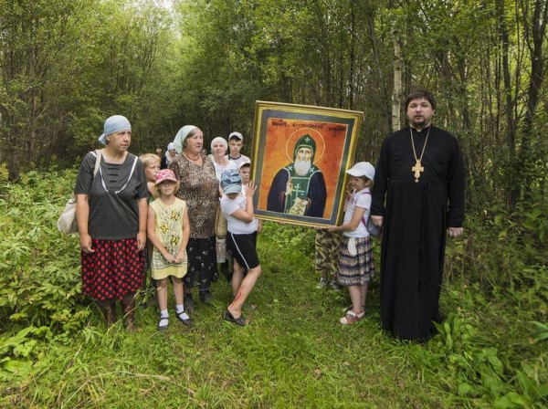 Шекснинские паломники побывали на месте подвигов преподобного Антония Черноезерского