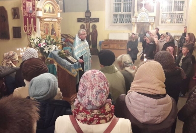 Прихожане Воскресенского собора Череповца помолились о создании семьи и даровании чад