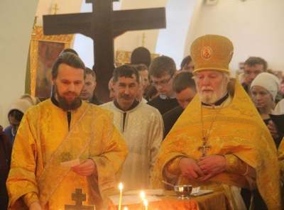 В храме Рождества Христова города Череповца совершена панихида по погибшим воинам