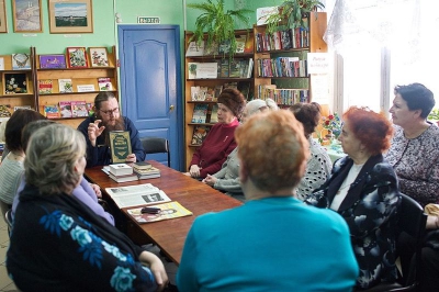 В библиотеке города Кириллова прошла беседа о святителе Игнатии (Брянчанинове)