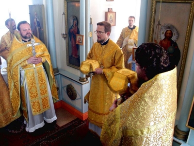 В Неделю 12-ю по Пятидесятнице епископ Флавиан совершил Литургию на подворье Филиппо-Ирапского мужского монастыря