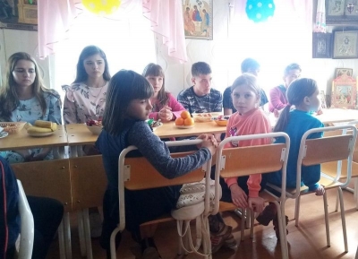 В Белозерском центре помощи детям прошла пасхальная встреча