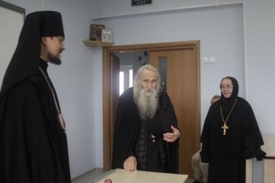 Состоялась встреча схиархимандрита Илия (Ноздрина) с духовенством Череповецкой епархии