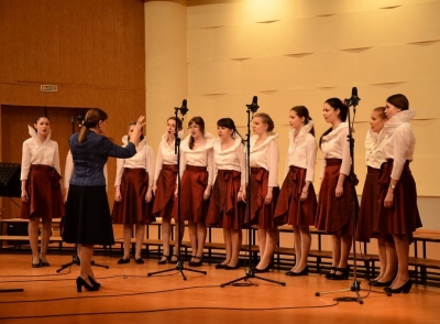 В Вологодском областном колледже искусств состоялся заключительный концерт хоровых коллективов в рамках VI Открытого фестиваля православной культуры &quot;Покровские встречи&quot;