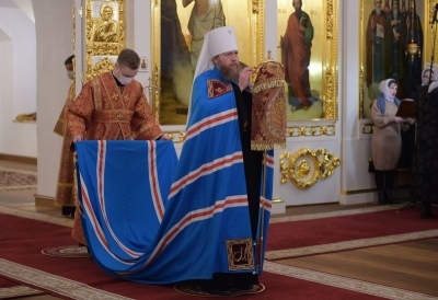Митрополит Савва совершил всенощное бдение накануне празднования Собора новомучеников и исповедников Церкви Русской