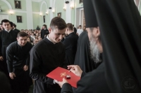 Учебный год в Санкт-Петербургской Духовной Академии завершился Божественной литургией и Выпускным актом